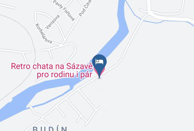 Kutna Hora - Retro Chata Na Sazave Pro Rodinu I Par Maps