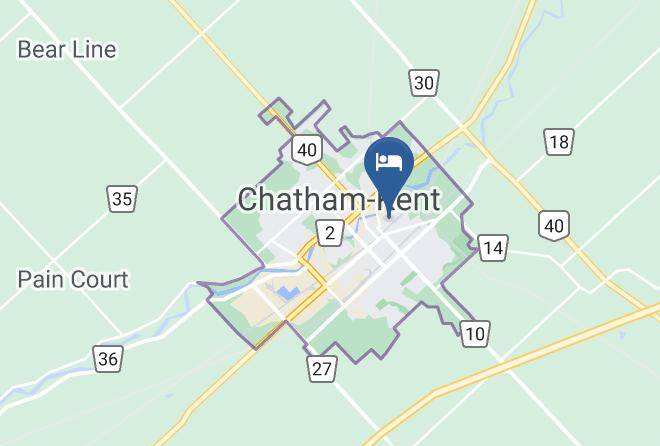 Chatham Kent - Retro Suites Hotel Maps