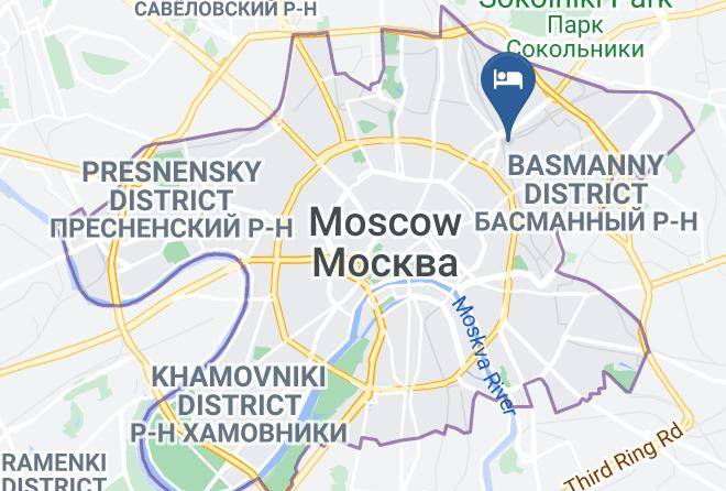Moscow - Retro Otel' Maps