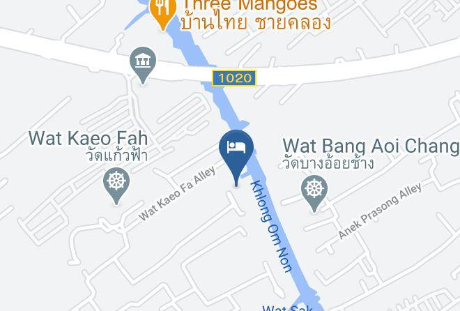 Amphoe Bang Kruai - Reunrimnam Resort Bangkok Maps