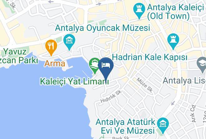 Hotel Reutlingen Hof Map - Antalya - Muratpasa