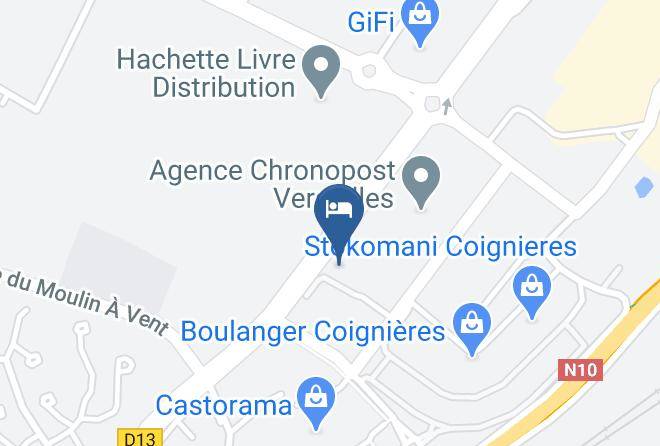 Yvelines - Rev'hotel Coignieres Maps