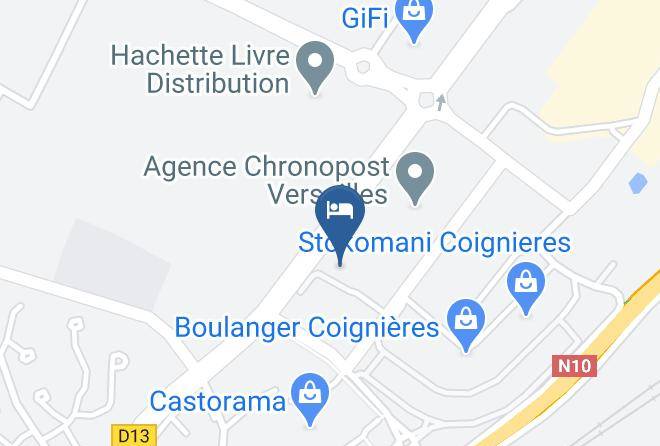 Yvelines - Rev Hotel Maps