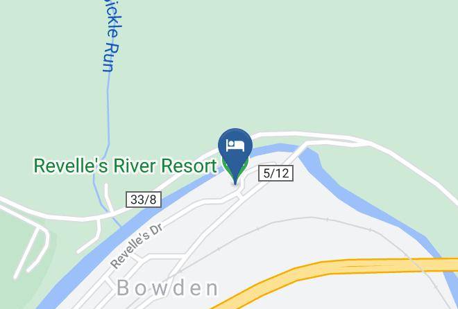 Revelle's River Resort Map