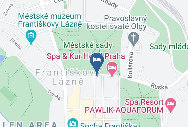 Cheb - Revelton Studios Frantiskovy Lazne Maps
