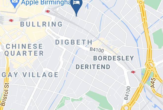 Birmingham - The Ladbrooke Hotel Maps