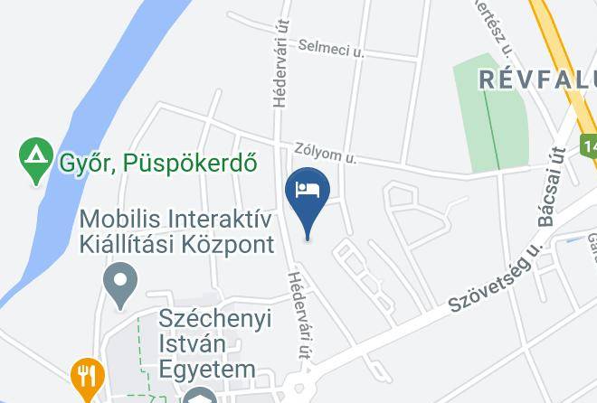 Gyor - Revesz Etterem Maps