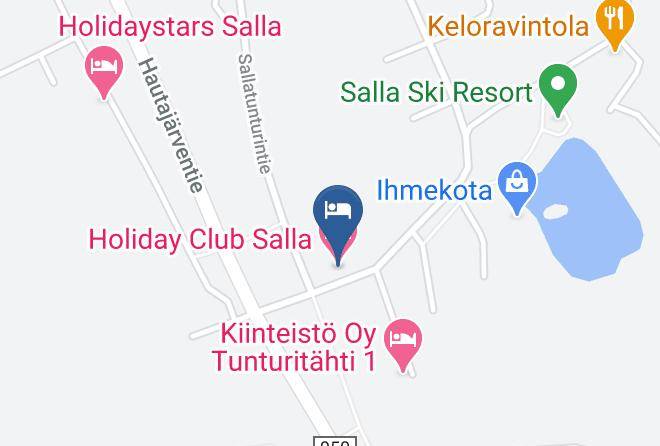 Salla - Revontuli Holiday Club Salla Maps