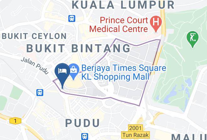 Kuala Lumpur - Revopackers Beds And Bunks Maps