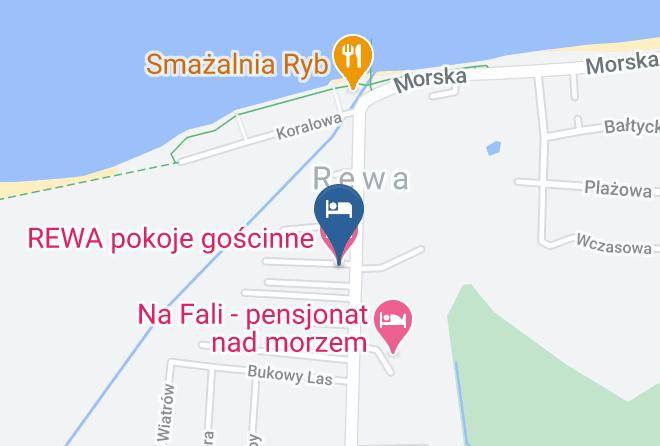 Pucki - Rewa Pokoje Goscinne Maps