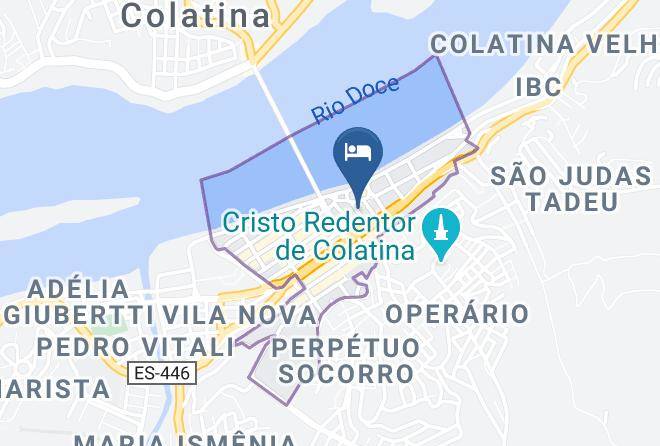 Colatina - Rex Hotel Maps