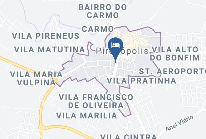 Pirenopolis - Rex Hotel Maps