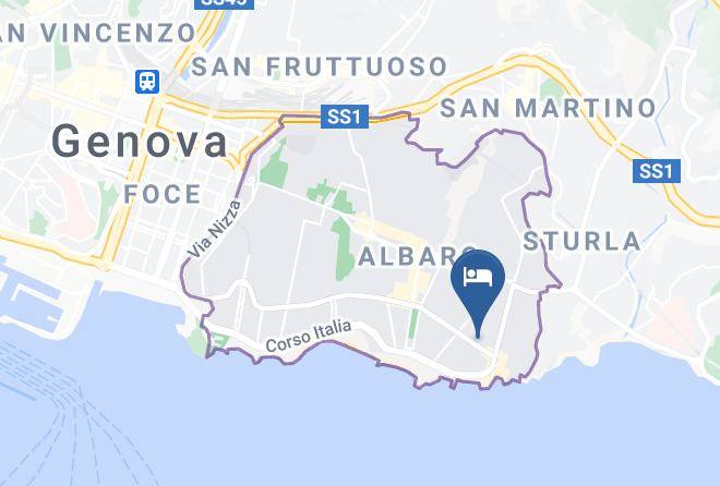 Genoa - Rex Hotel Residence Maps