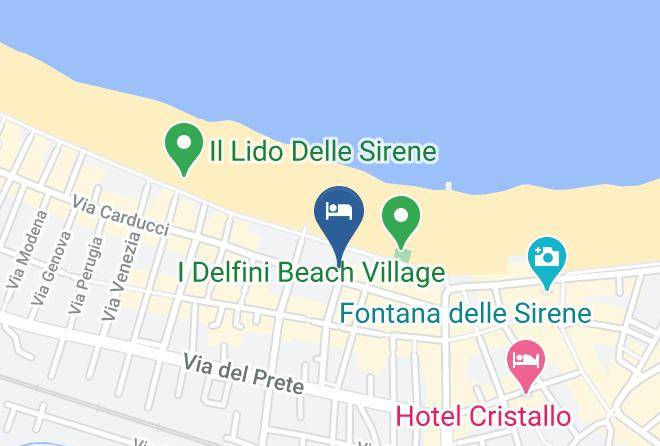Rimini - Rex Residence Hotel Maps