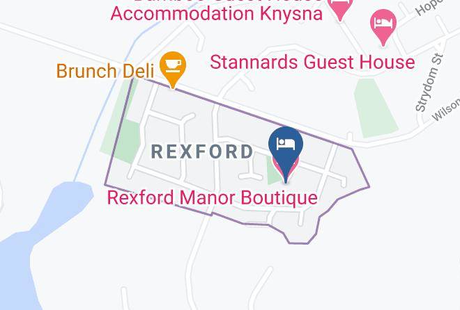 Eden - Rexford Manor Boutique Hotel Maps