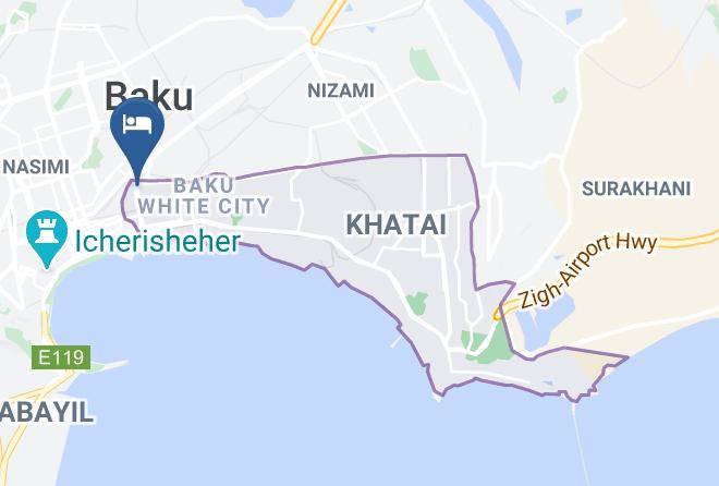 Baki - Rey Hotel Maps