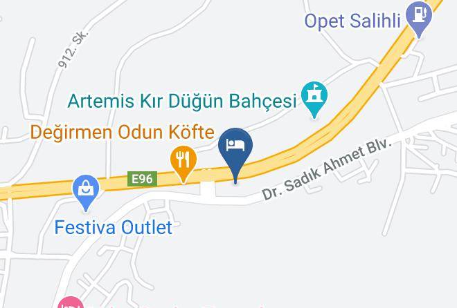 Salihli - Rey Manes Hotel Maps