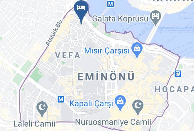 Fatih - Reydel Hotel Maps