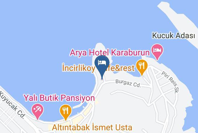 Karaburun - Reyhan Butik Otel Maps