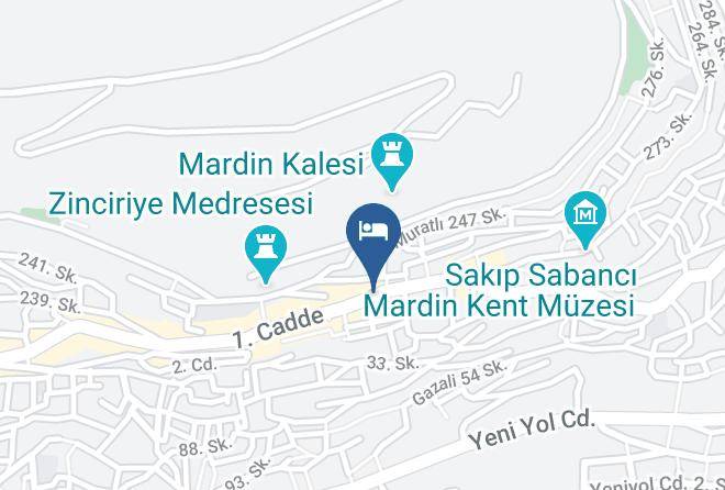 Artuklu - Reyhani Kasri Hotel Maps