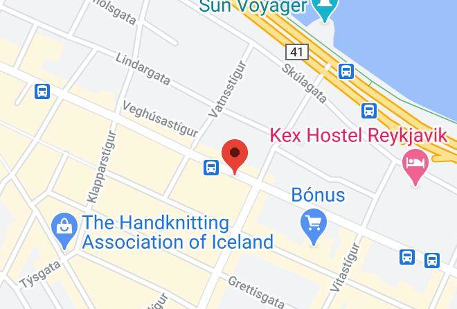 Reykjavik - Reykjavik Residence Hotel Maps