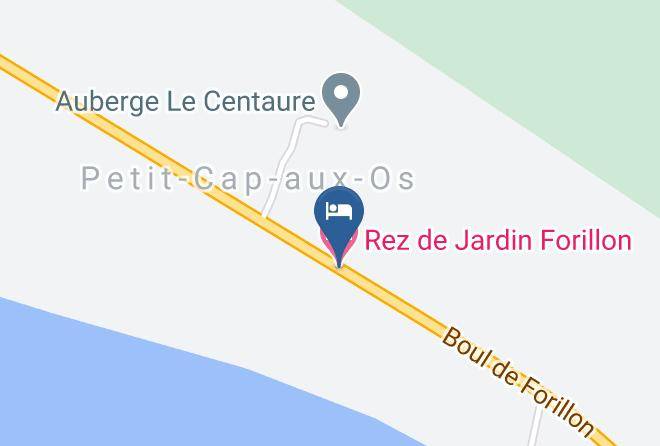 La Cote De Gaspe Regional County Municipality - Rez De Jardin Forillon Maps