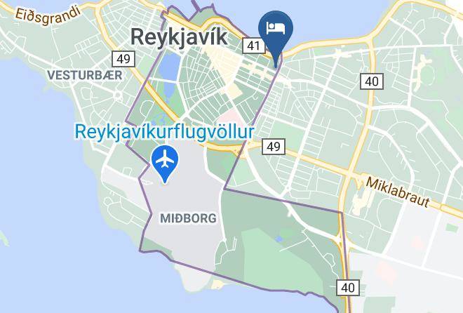 Reykjavik - Rez Hlemmur Maps