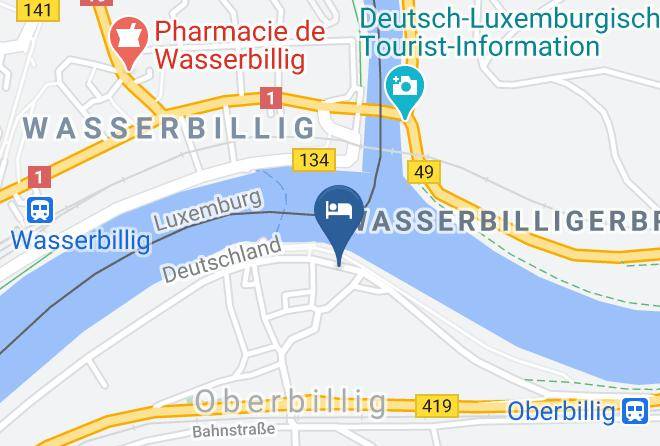Trier Saarburg - Reza's Restaurant Moselbistro Gastehaus Maps