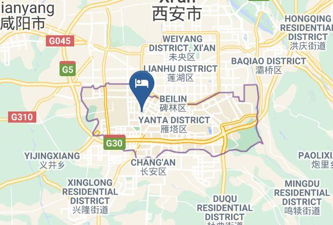 Xi An - Rezen Hotel High Sun Maps