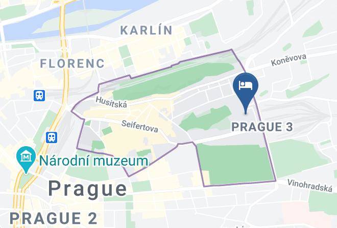 Rezidence Central Park Praha Map