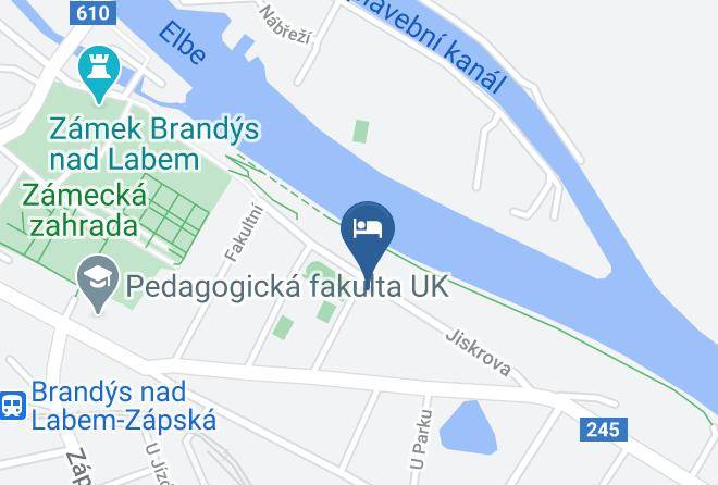 Prague East - Rezidence Jiskra Maps