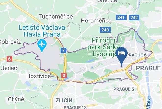 Prague - Rezidence Kajetanka Maps