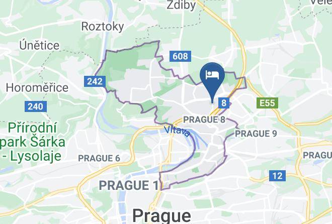 Prague - Rezidence Magnolia Maps