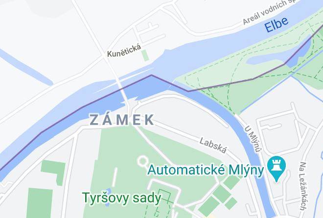 Pardubice - Rezidence Mandragora Maps