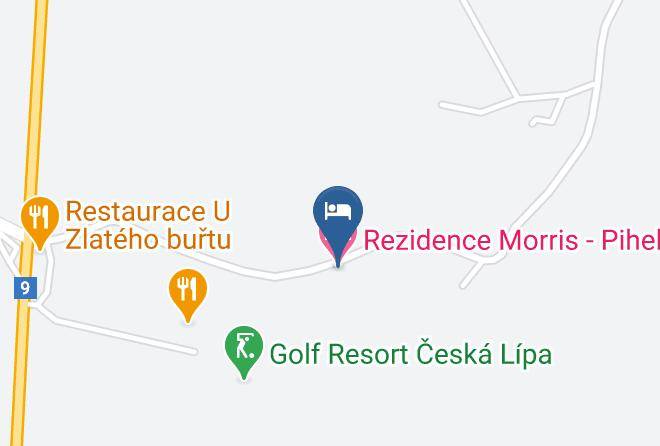 Ceska Lipa - Rezidence Morris Pihel Maps