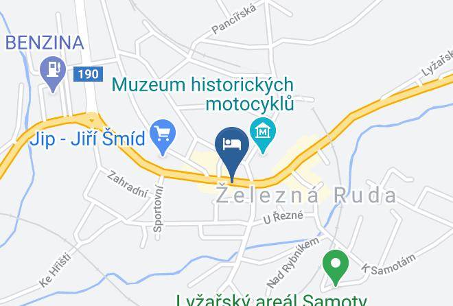Klatovy - Rezidence Sumava Maps