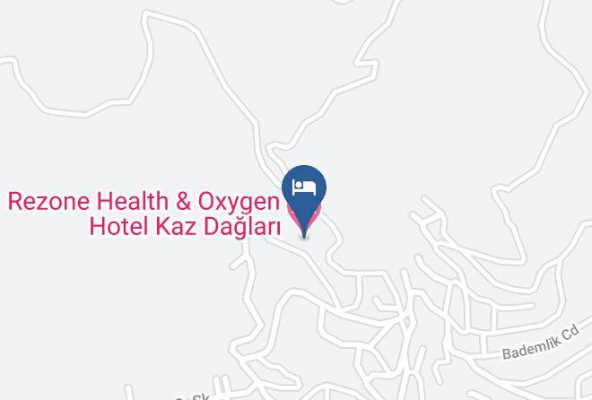 Edremit - Rezone Health & Oxygen Hotel Kaz Daglari Maps