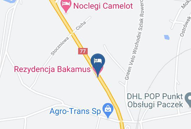 Rezydencja Bakamus Map