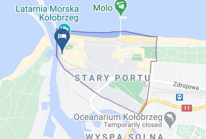 Kolobrzeski - Rezydencja Kapitanska Maps
