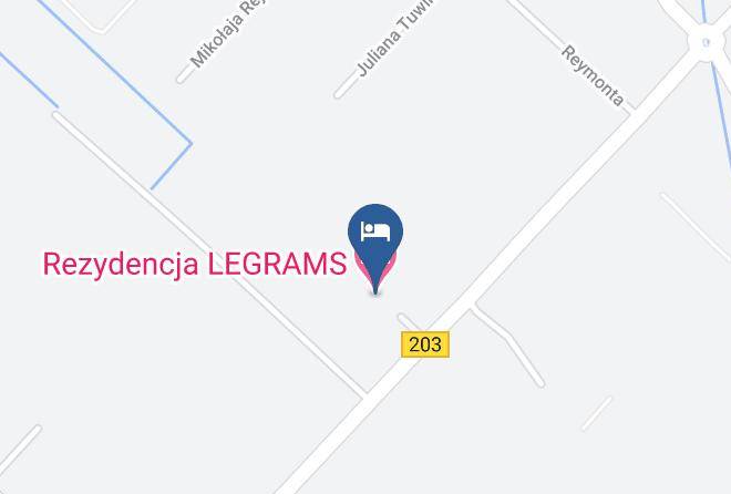 Slawnonty - Rezydencja Legrams Maps