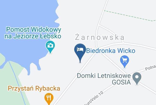 Rezydencja Nad Jeziorem Lebsko Map