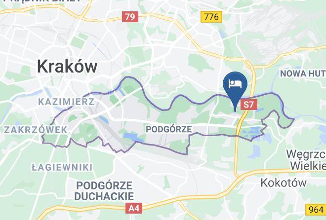 Cracow - Rezydencja Pod Gwiazdami Maps