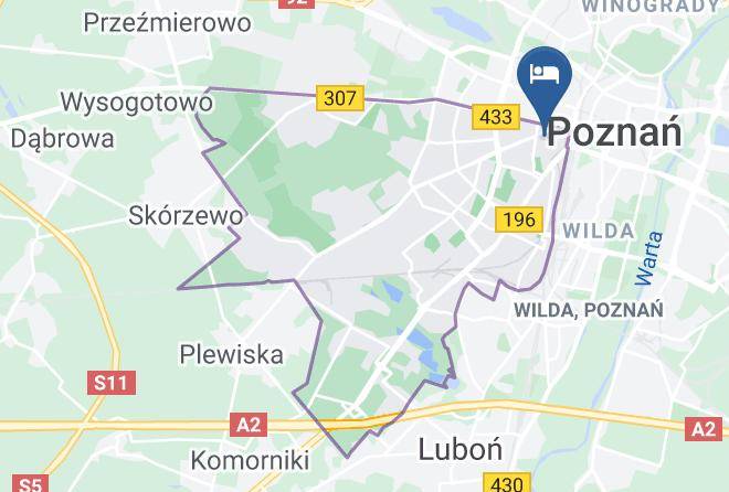 Poznan - Rezydencja Targowa Maps