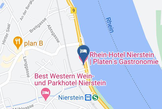 Mainz Bingen - Rhein Hotel Nierstein Maps