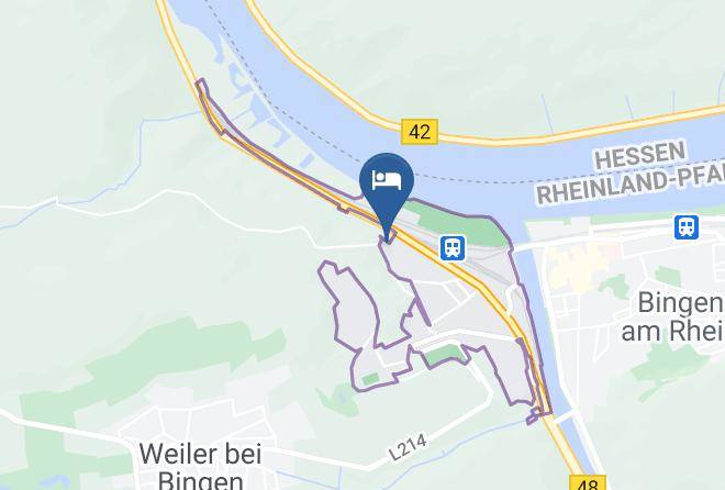 Mainz Bingen - Rhein Nahe Jugendherberge Bingen Maps