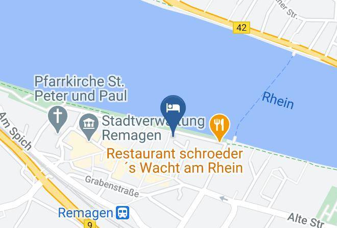 Ahrweiler - Rheinhotel Anker Maps