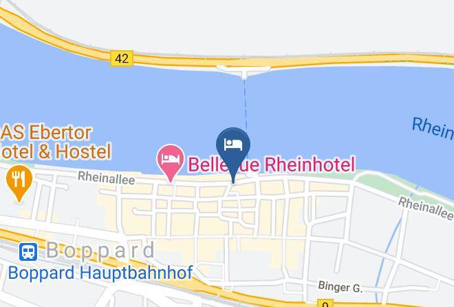 Rheinhotel Lilie Map