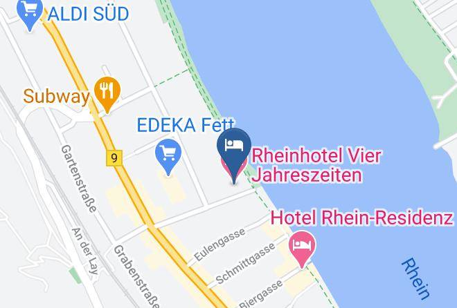Ahrweiler - Rheinhotel Vier Jahreszeiten Maps