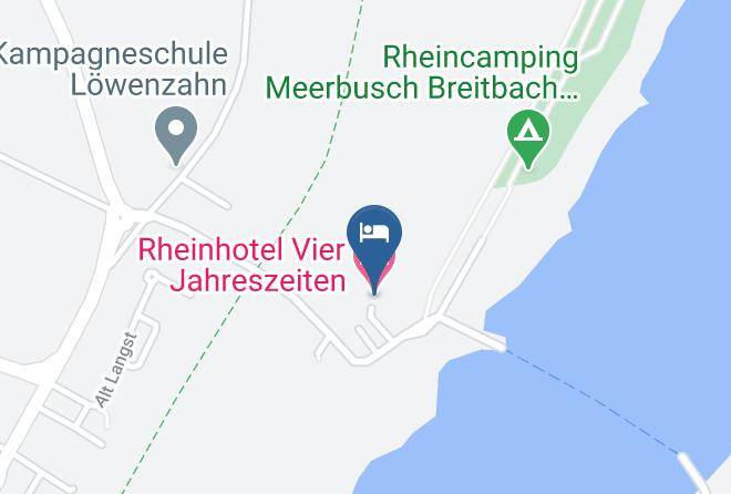 Neuss - Rheinhotel Vier Jahreszeiten Maps