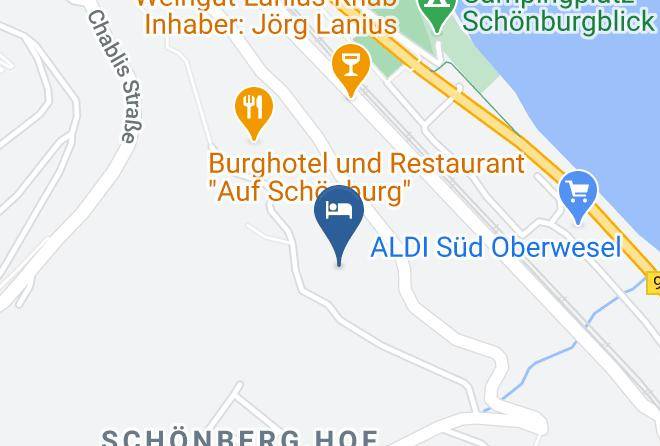 Rhein Hunsruck Kreis - Rheintal Jugendherberge Oberwesel Maps